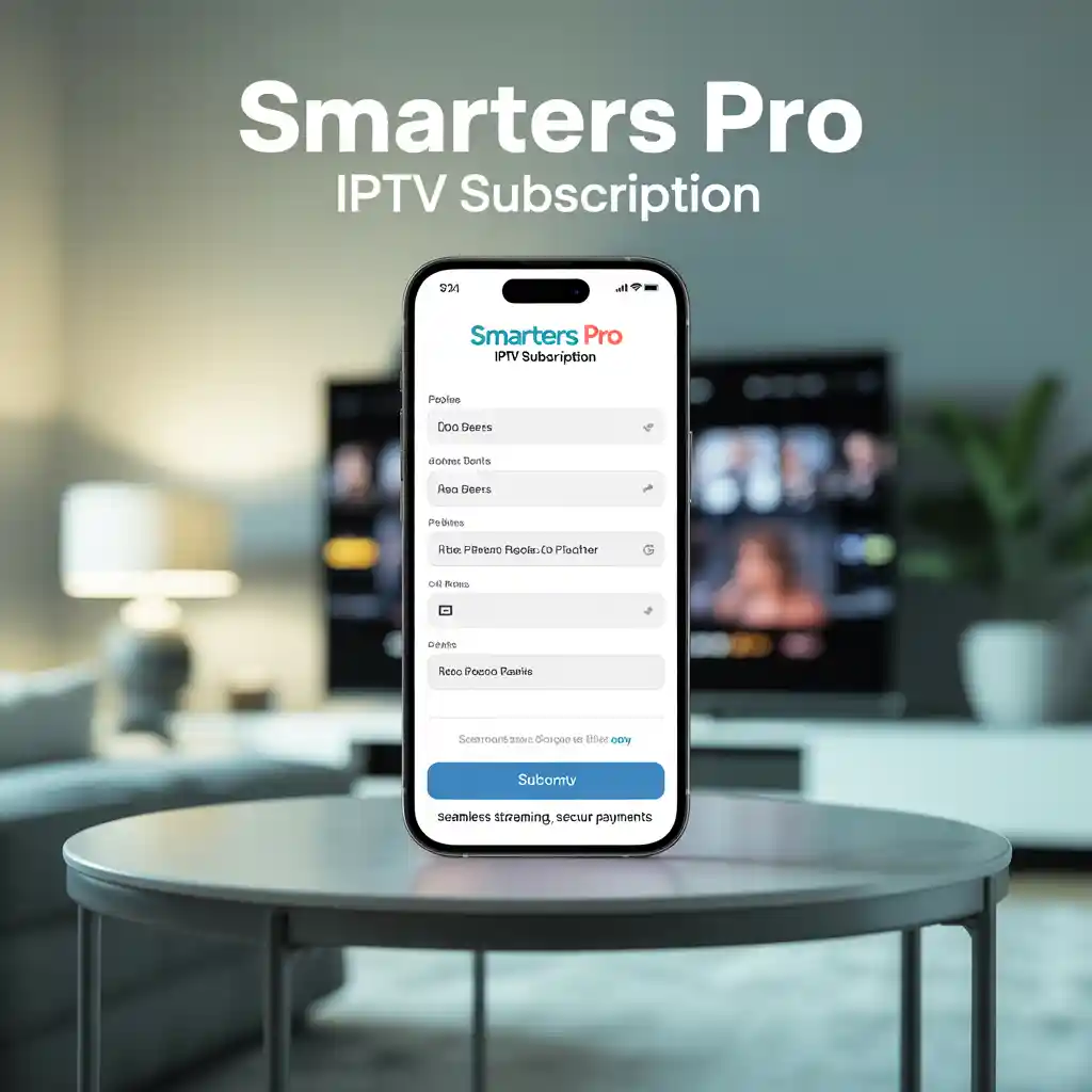 abonnement iptv smarters pro