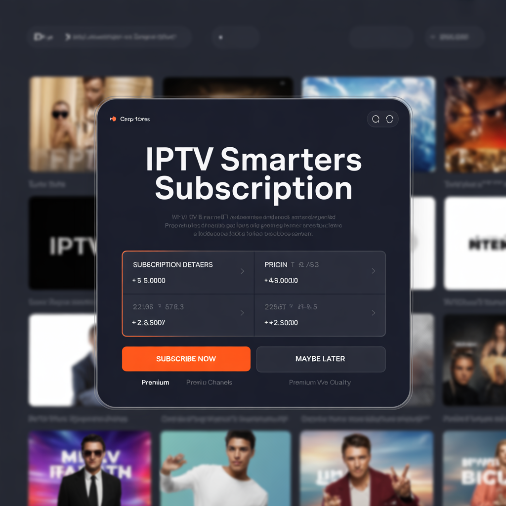 iptv smarters abonnement